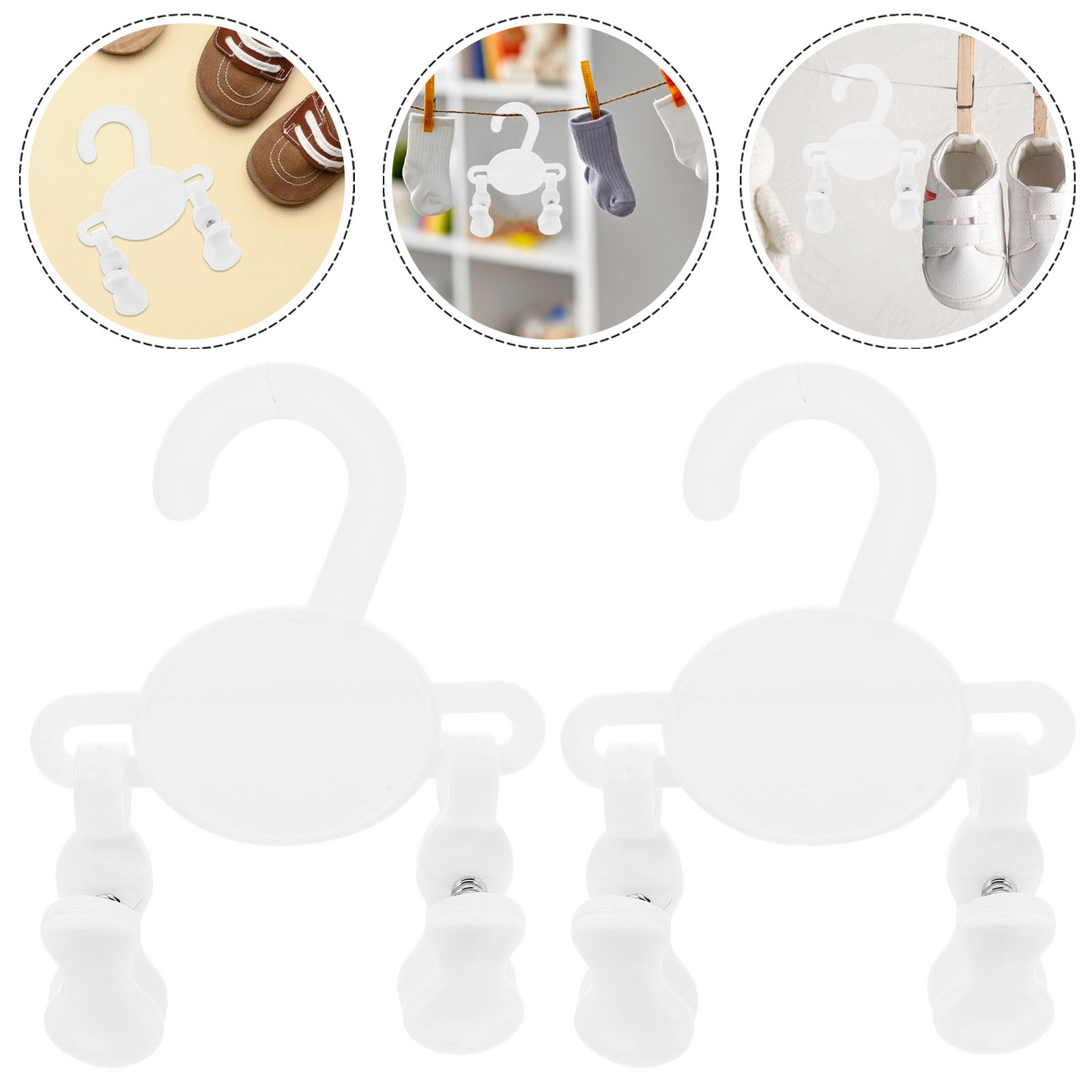Baby Nursery Closet - 10 pièces de crochets pour chaussures