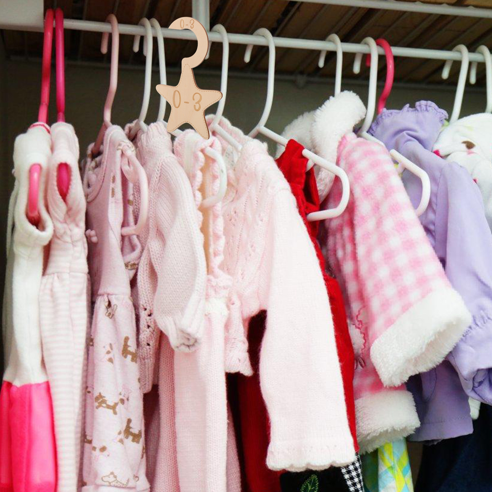 Baby Nursery Closet - 7 pièces de séparateurs de placard