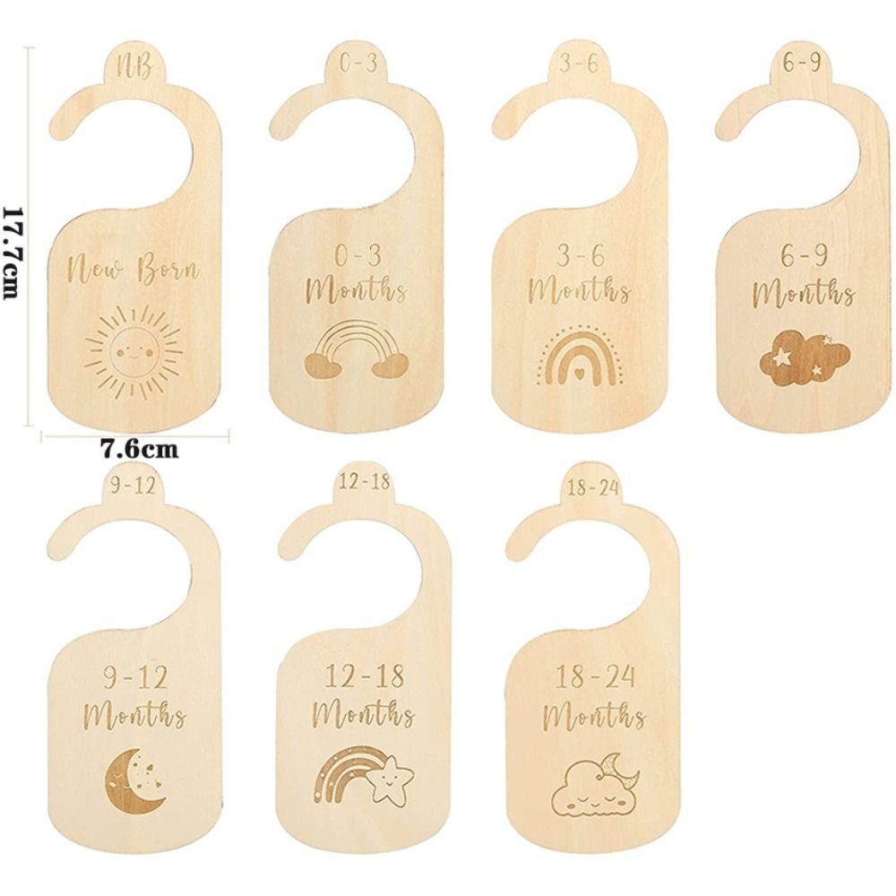 Baby Nursery Closet - 7/8 pièces de séparateurs de placard