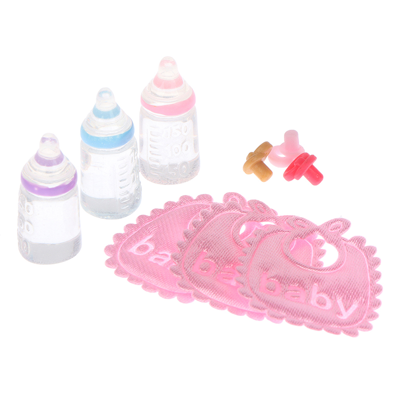 Baby Nursery Kit - Ensemble de bavoirs miniatures pour maison