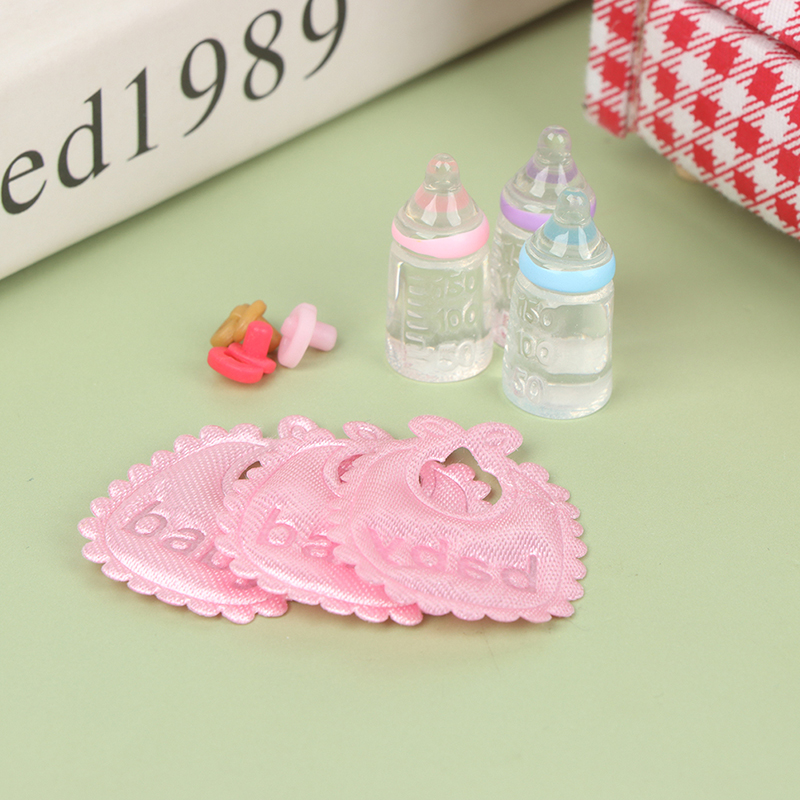 Baby Nursery Kit - Ensemble de biberons miniatures pour maison