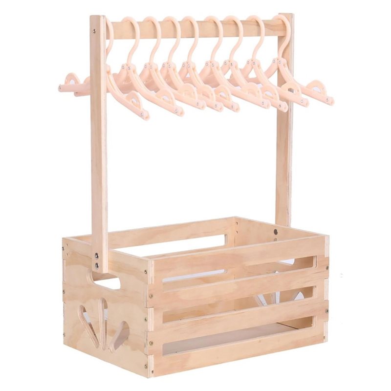 Baby Nursery Closet - Panier cadeau de naissance en bois