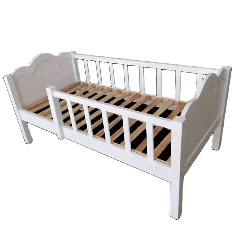 Baby Nursery Furniture Sets - Lit bébé en bois massif, ensemble