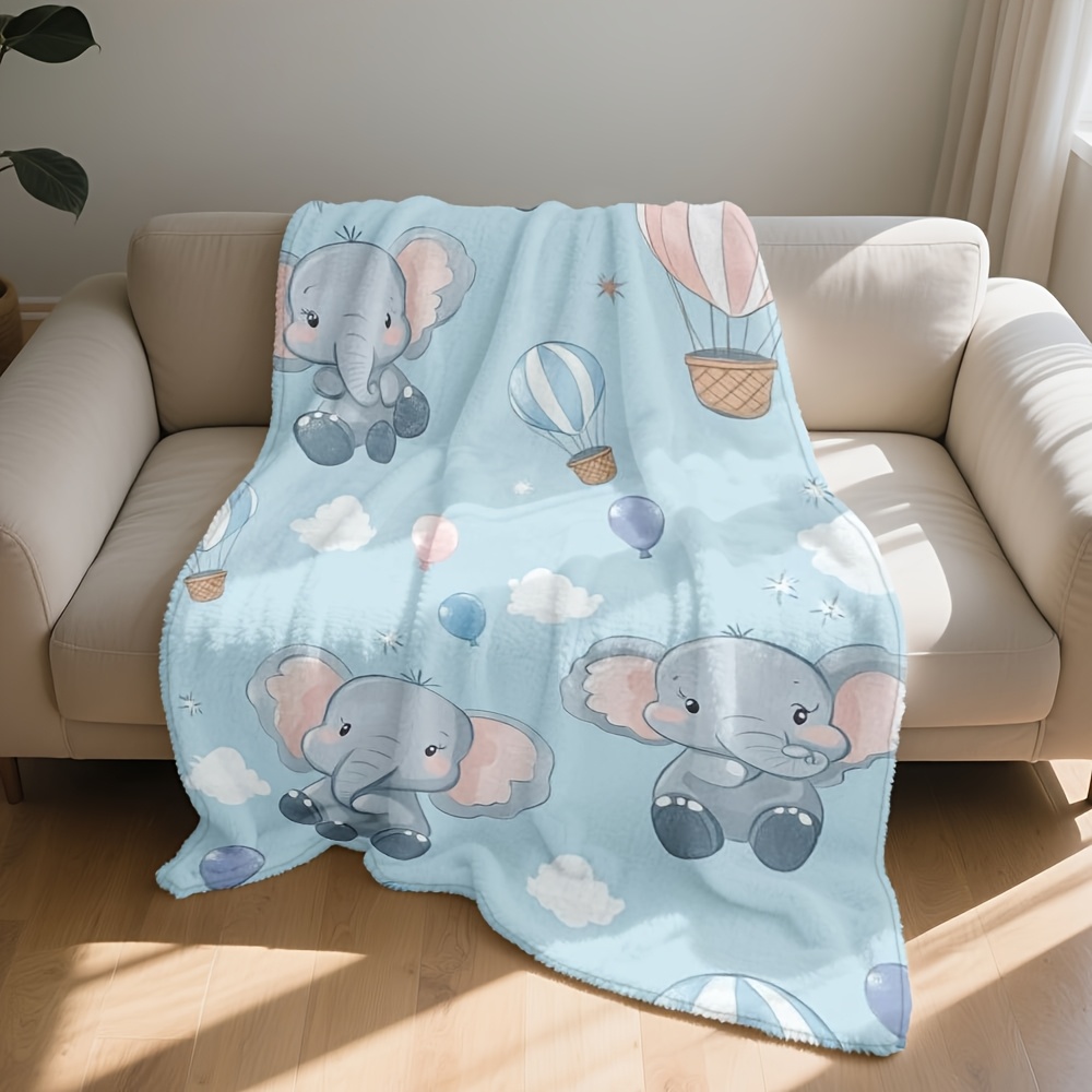 Adorable Couverture à Motif d' - Baby Nursery Elephant Theme avis et prix