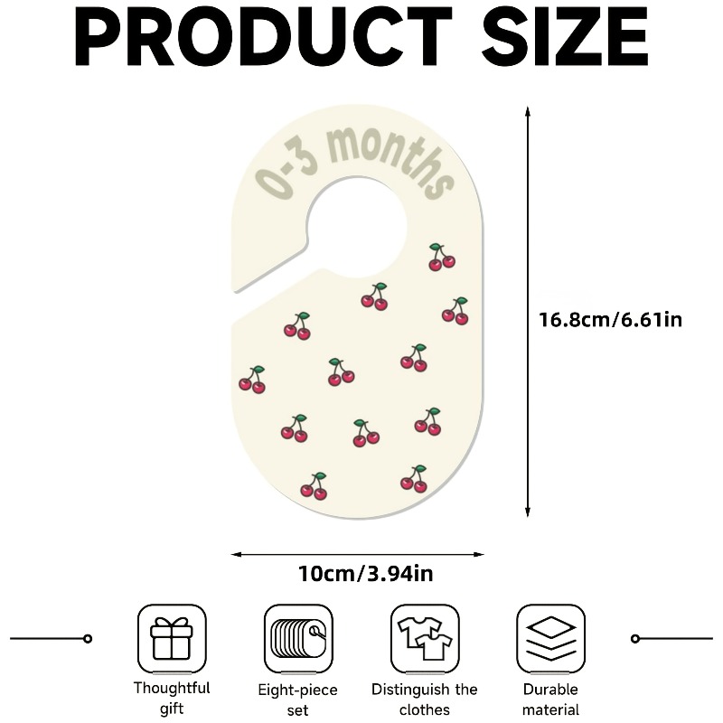 8 pièces de séparateurs de pla - Baby Nursery Closet avis et prix