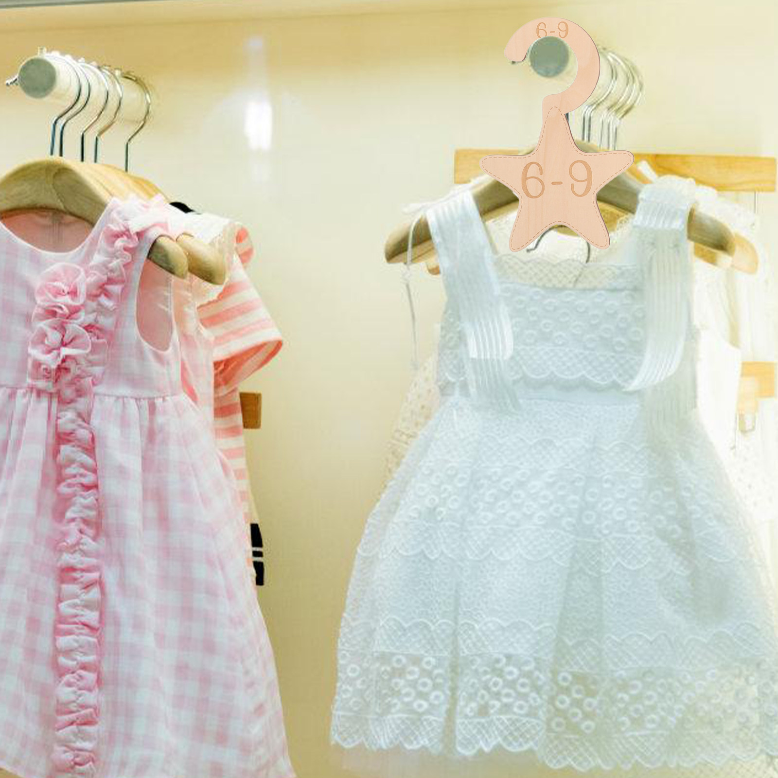 7 pièces de séparateurs de pla - Baby Nursery Closet avis et prix