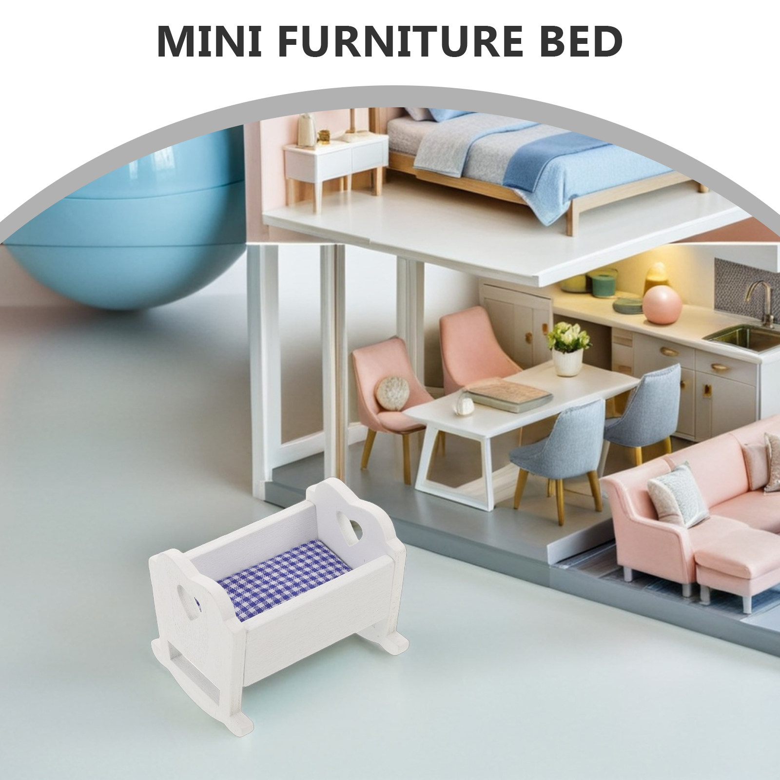 Ensemble de 3 miniatures de li - Baby Nursery Furniture Sets avis et prix