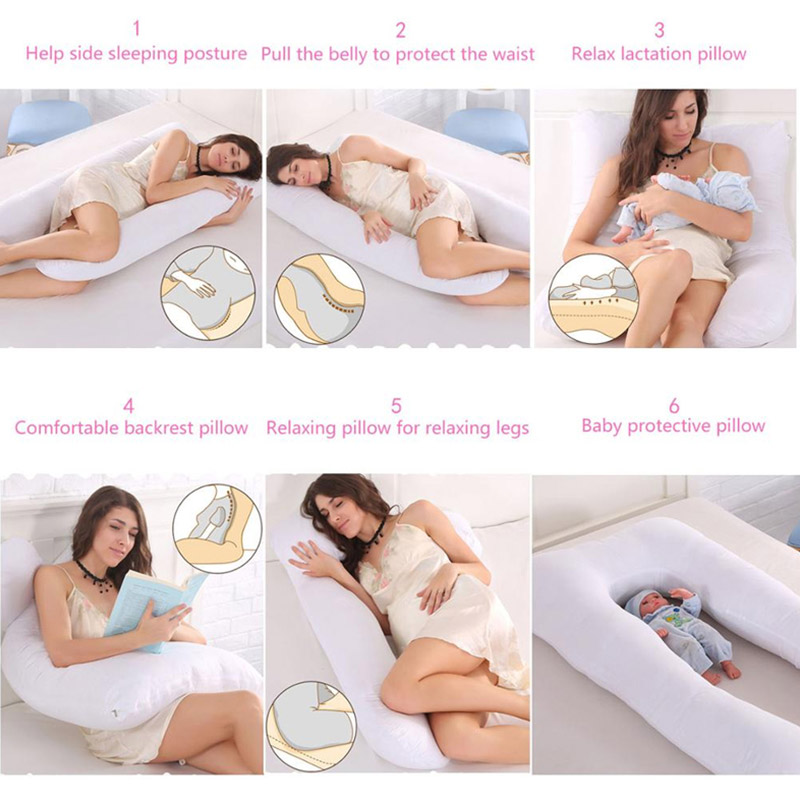 Oreiller de grossesse 130x70cm - Baby Nursery Pillow avis et prix