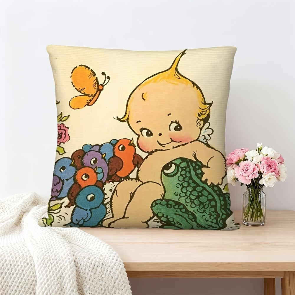 Housse de coussin décorative p - Baby Nursery Pillow avis et prix