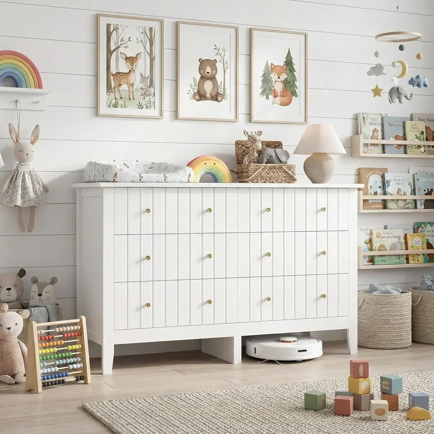 Commode blanche, commode à tir - Baby Nursery Drawers avis et prix