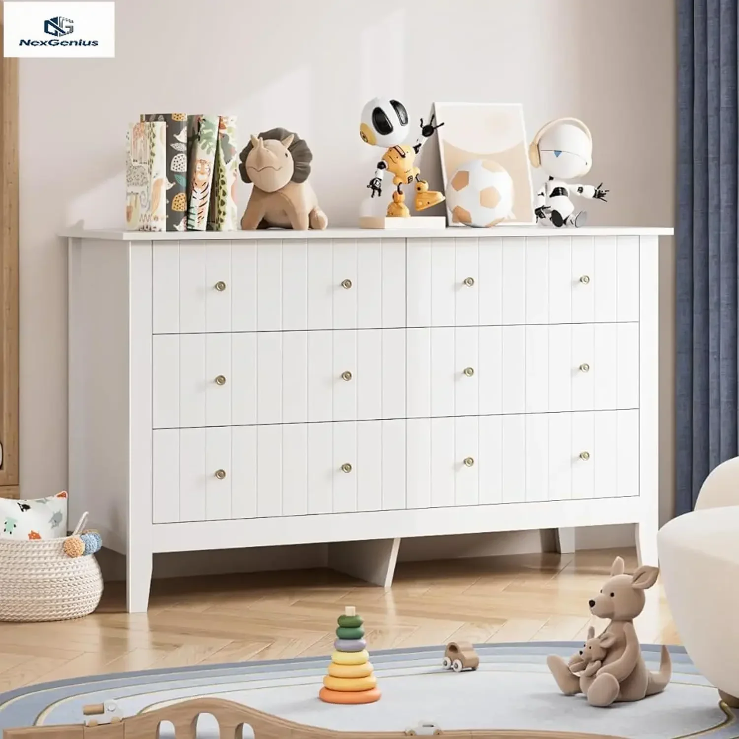 Commode blanche, commode à tir - Baby Nursery Drawers avis et prix