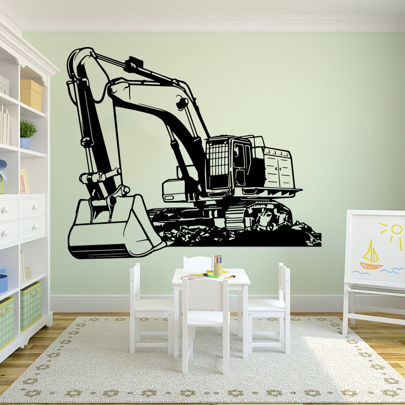 Grand équipement lourd pelle p - Baby Nursery Wall Mural avis et prix