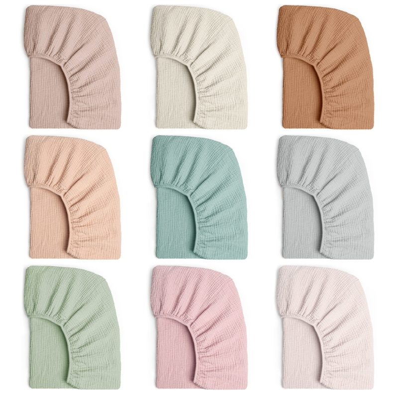 Drap-housse en mousseline de c - Baby Nursery Pillow avis et prix