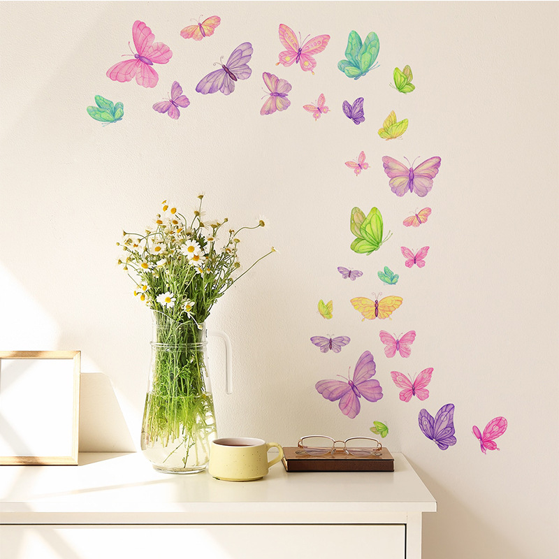 Autocollants muraux papillon r - Baby Nursery Wall Mural avis et prix