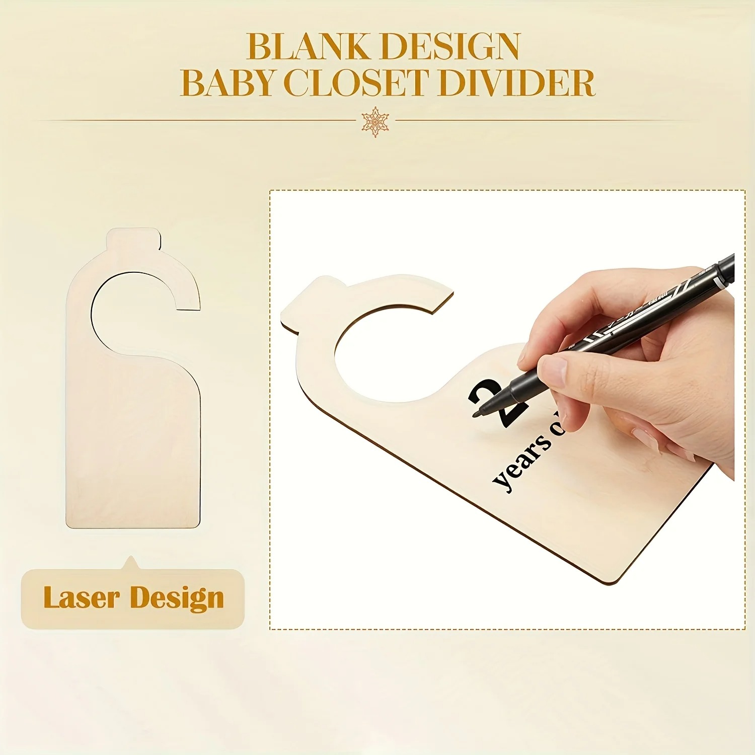 10 séparateurs de placard en b - Baby Nursery Closet avis et prix