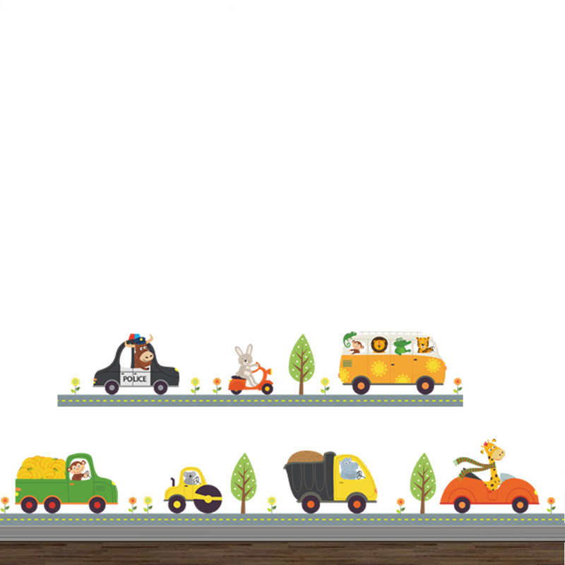 Autocollants Muraux de Voiture - Baby Nursery Wall Mural avis et prix