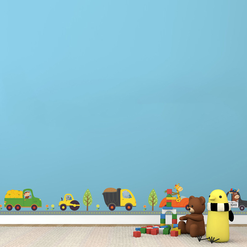 Autocollants Muraux de Voiture - Baby Nursery Wall Mural avis et prix