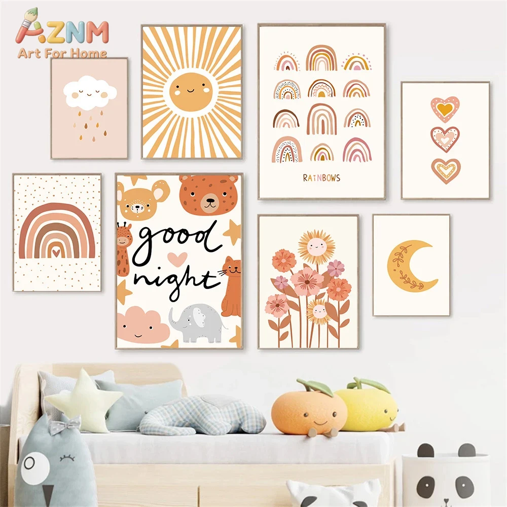 AZNM – toile murale en toile a - Baby Nursery Wall Art avis et prix