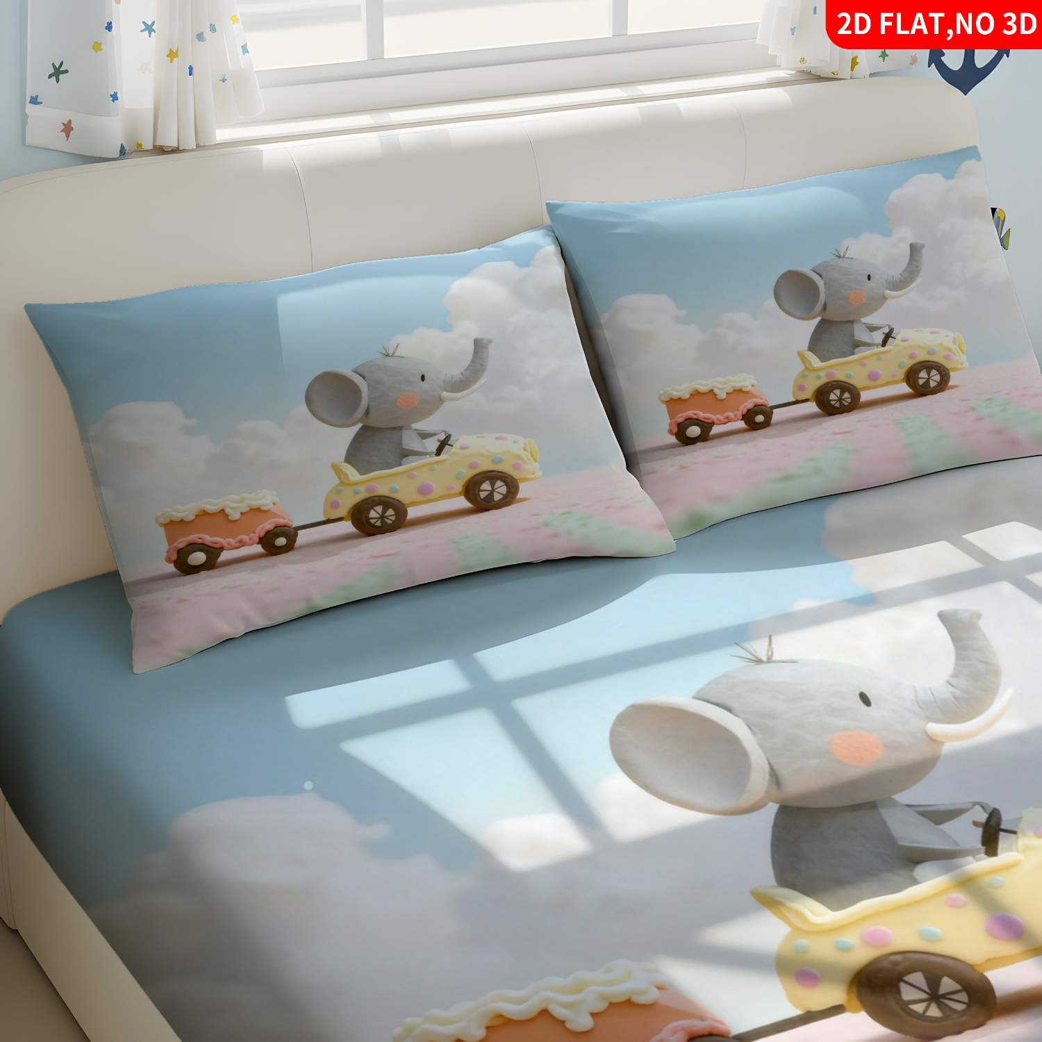 Ensemble de literie trois pièc - Baby Nursery Elephant Theme avis et prix