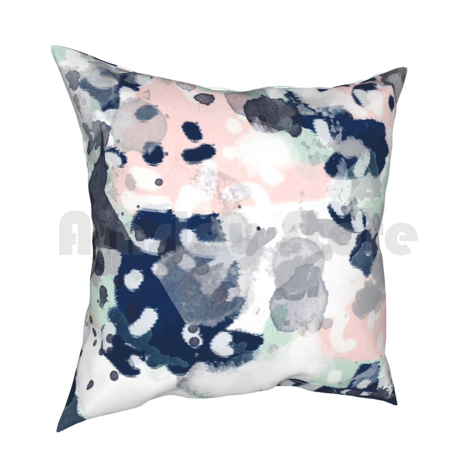Melia-peinture minimale abstra - Baby Nursery Pillow avis et prix
