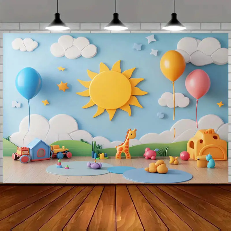 Grand Autocollant Mural de Des - Baby Nursery Wall Mural avis et prix