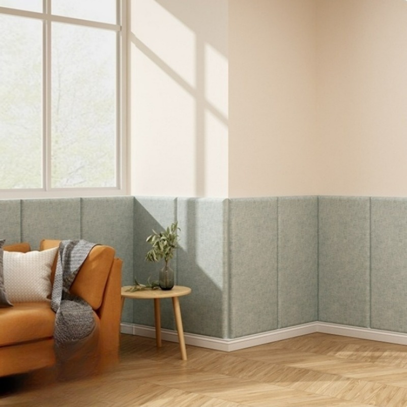 Sticker mural 3D en tissu lin, - Baby Nursery Wall Mural avis et prix