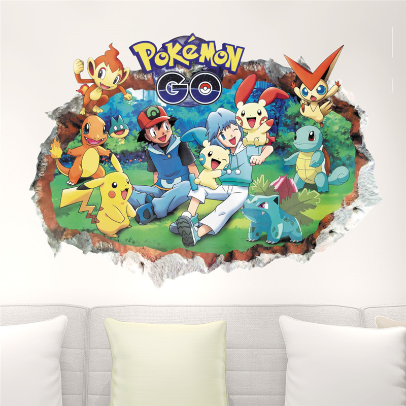 Autocollant mural Pokémon Pika - Baby Nursery Wall Mural avis et prix