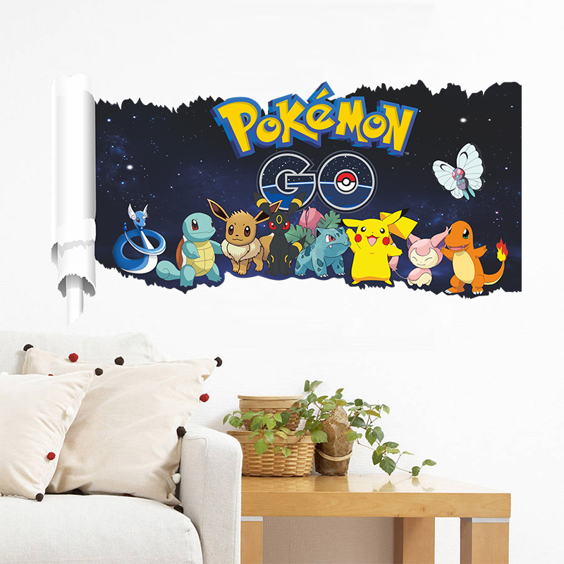Autocollant mural Pokémon Pika - Baby Nursery Wall Mural avis et prix