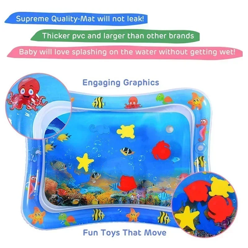 Tapis de jeu d'eau pour bébé,  - Baby Nursery Pillow avis et prix