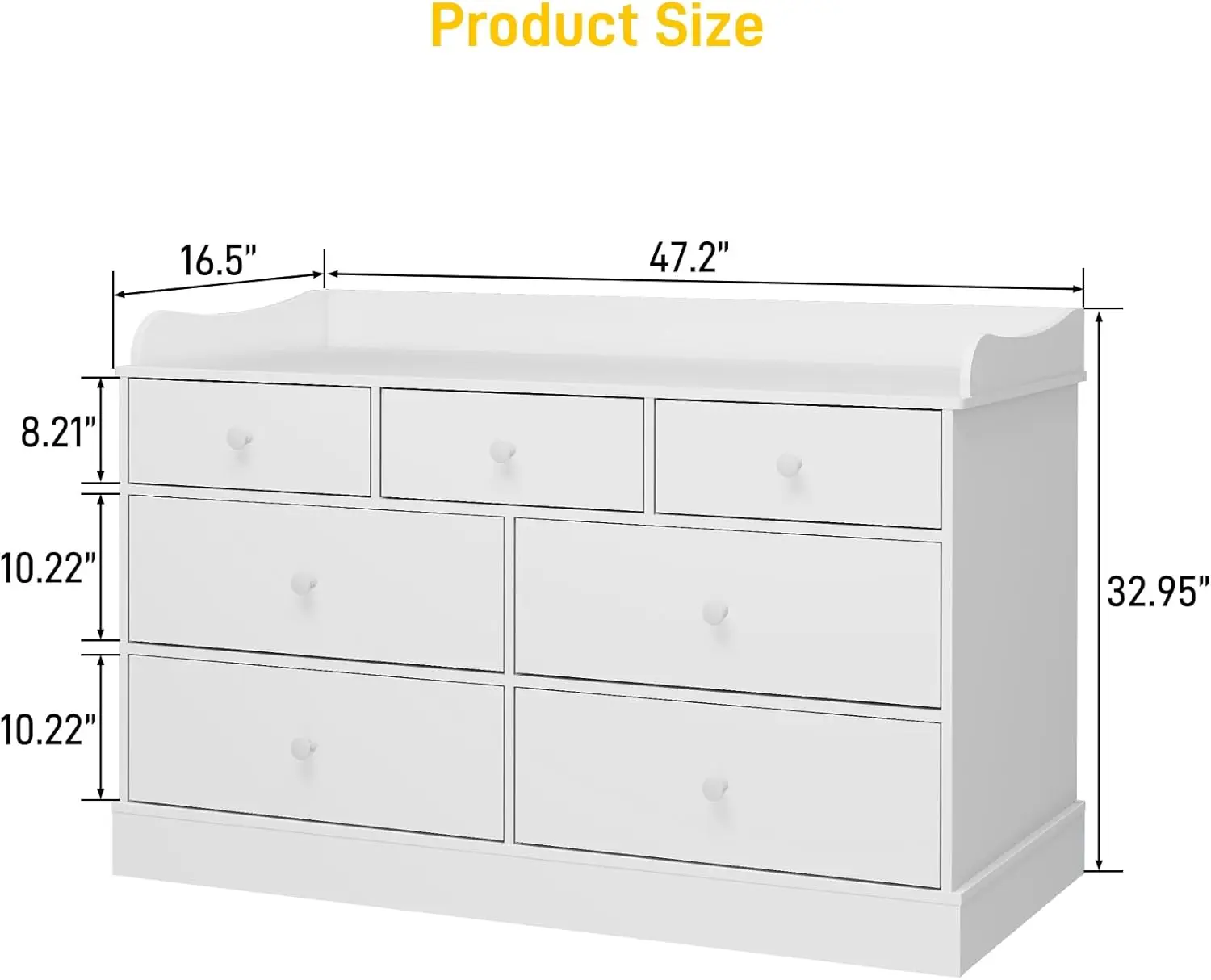 Commode pour enfants avec 7 ti - Baby Nursery Drawers avis et prix