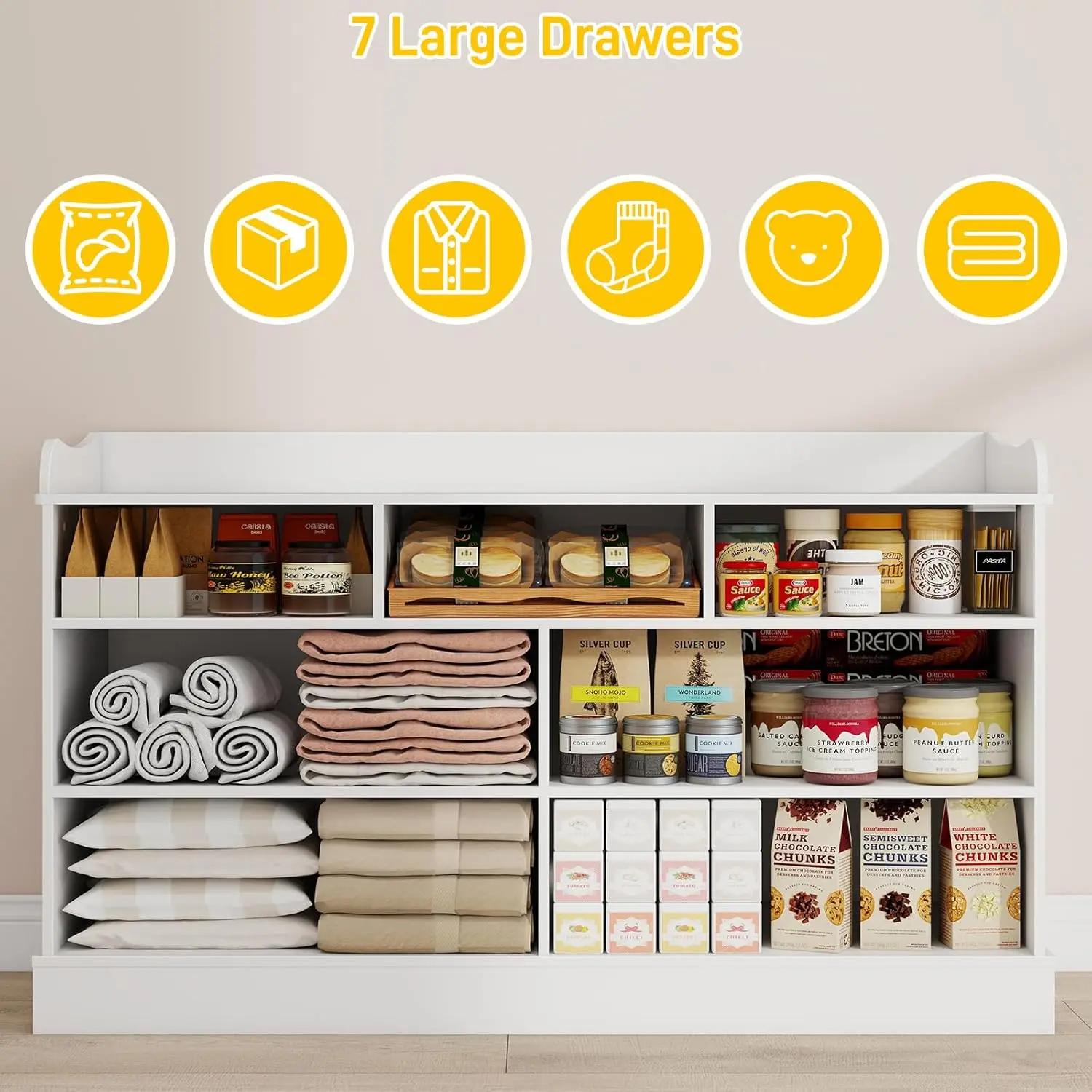 Commode pour enfants avec 7 ti - Baby Nursery Drawers avis et prix