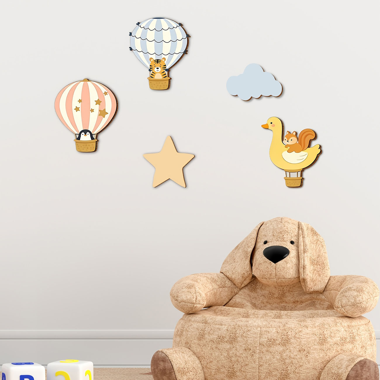 Autocollants muraux en bois en - Baby Nursery Wall Art avis et prix